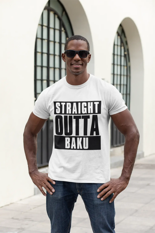 Straight Outta Baku, Homme manches courtes Col rond 00027