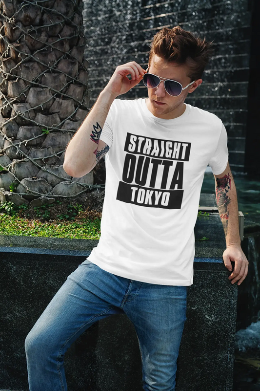 Straight Outta Tokyo, t Shirt Homme, t Shirt Straight Outta, Cadeau Homme