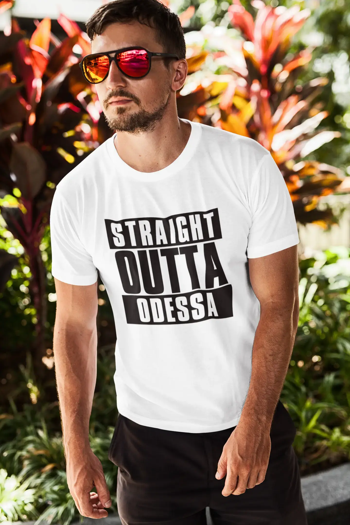 Straight Outta Odessa, Homme manches courtes Col rond 00027