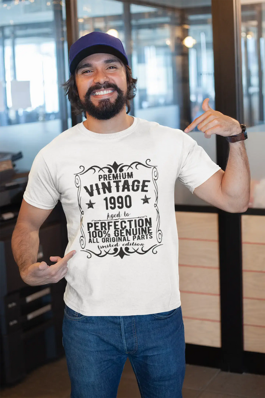 Premium Vintage Year 1990 Vintage Tshirt t Shirt Anniversaire Cadeau t Shirt