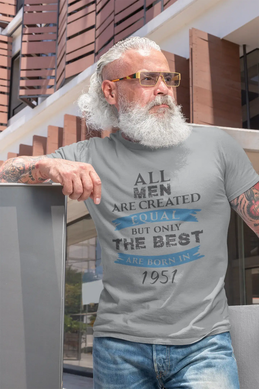 Homme Tee Vintage T Shirt 1951, Only The Best are Born in 1951