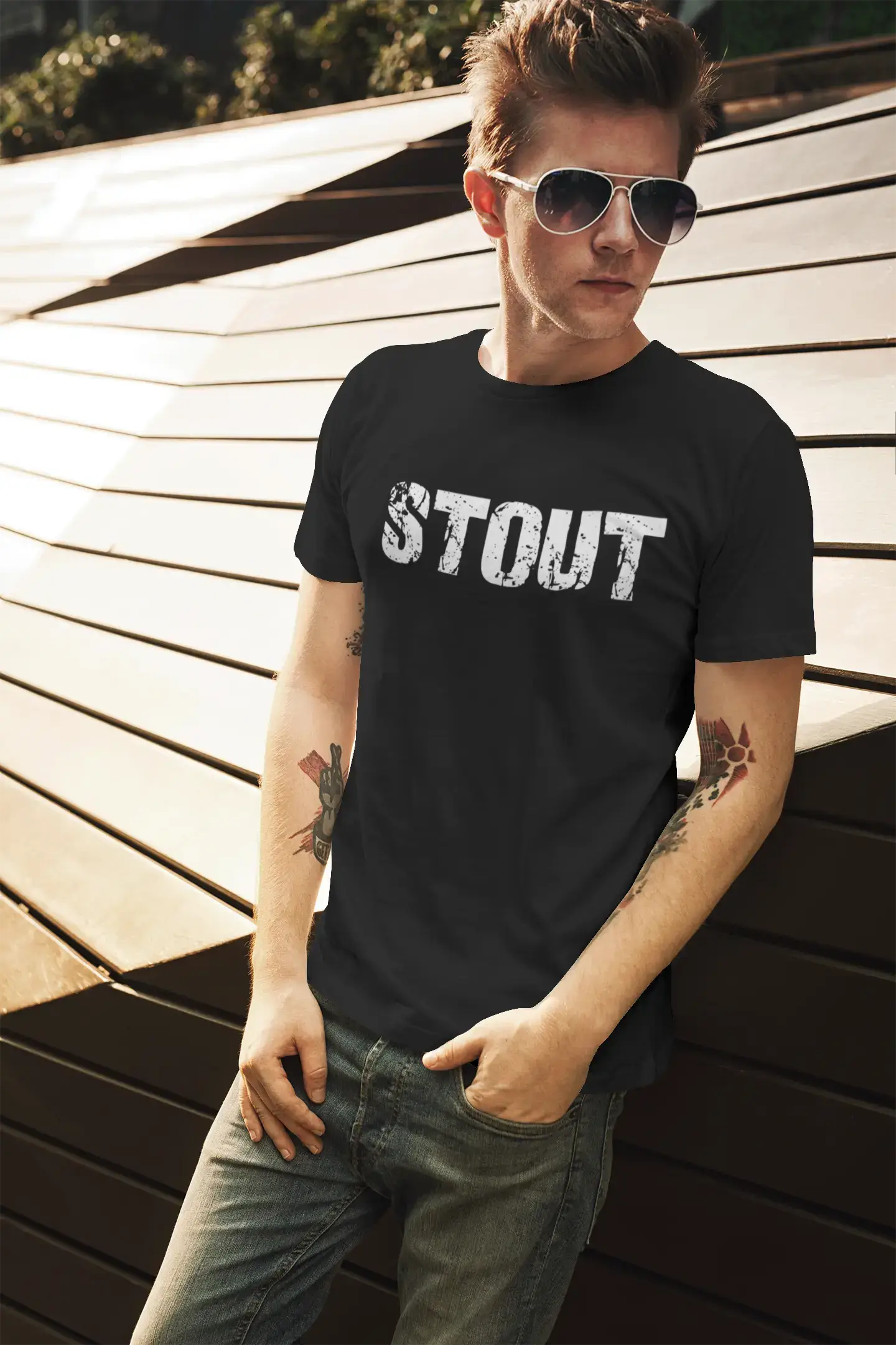 Homme Tee Vintage T Shirt Stout