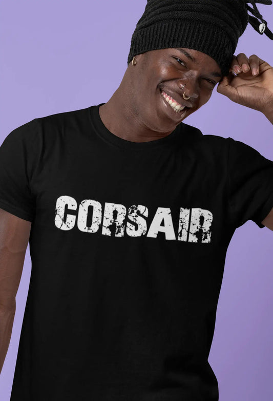 Homme T Shirt Graphique Imprimé Vintage Tee Corsair