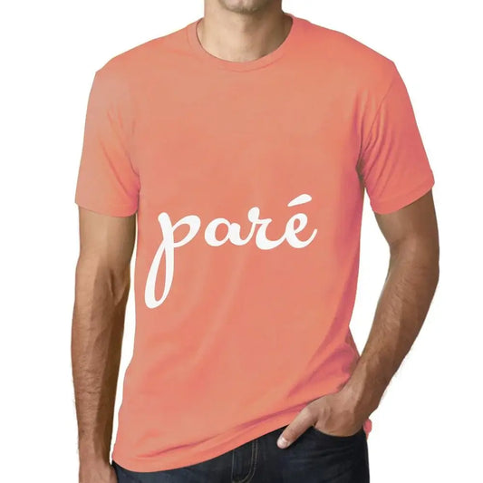 Men's Graphic T-Shirt Paré Eco-Friendly Limited Edition Short Sleeve Tee-Shirt Vintage Birthday Gift Novelty