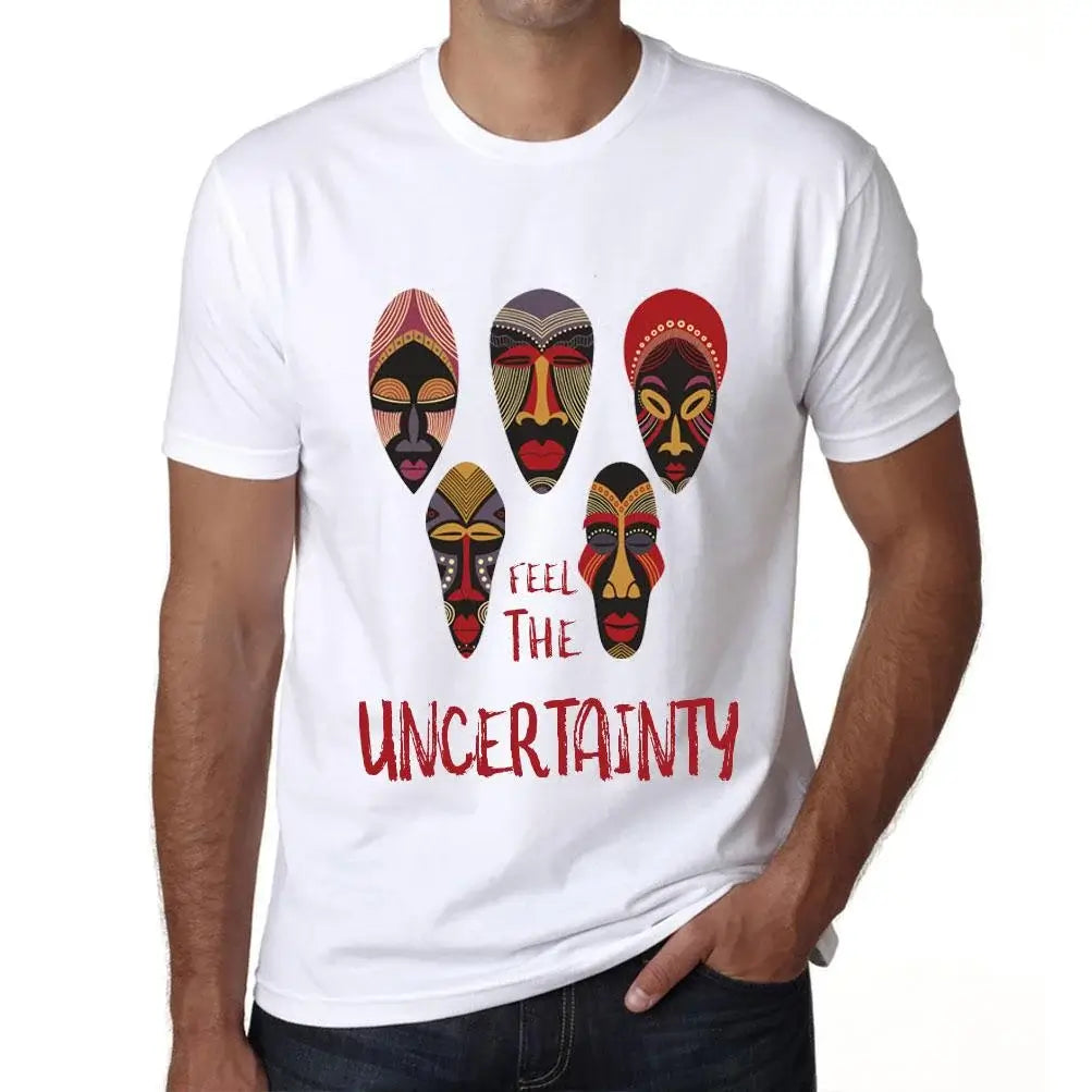 Men's Graphic T-Shirt Native Feel The Uncertainty Eco-Friendly Limited Edition Short Sleeve Tee-Shirt Vintage Birthday Gift Novelty