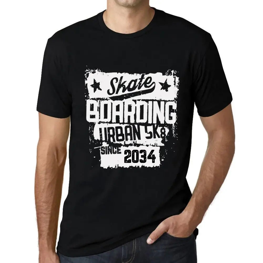 Men's Graphic T-Shirt Urban Skateboard Since 2034