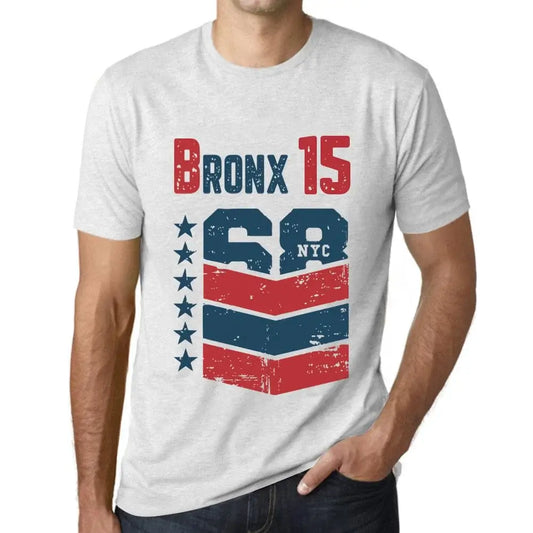 Men's Graphic T-Shirt Bronx 15 15th Birthday Anniversary 15 Year Old Gift 2009 Vintage Eco-Friendly Short Sleeve Novelty Tee