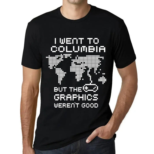 Men's Graphic T-Shirt I Went To Columbia But The Graphics Weren’t Good Eco-Friendly Limited Edition Short Sleeve Tee-Shirt Vintage Birthday Gift Novelty