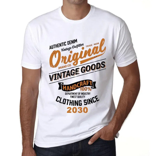 Men's Graphic T-Shirt Original Vintage Clothing Since 2030