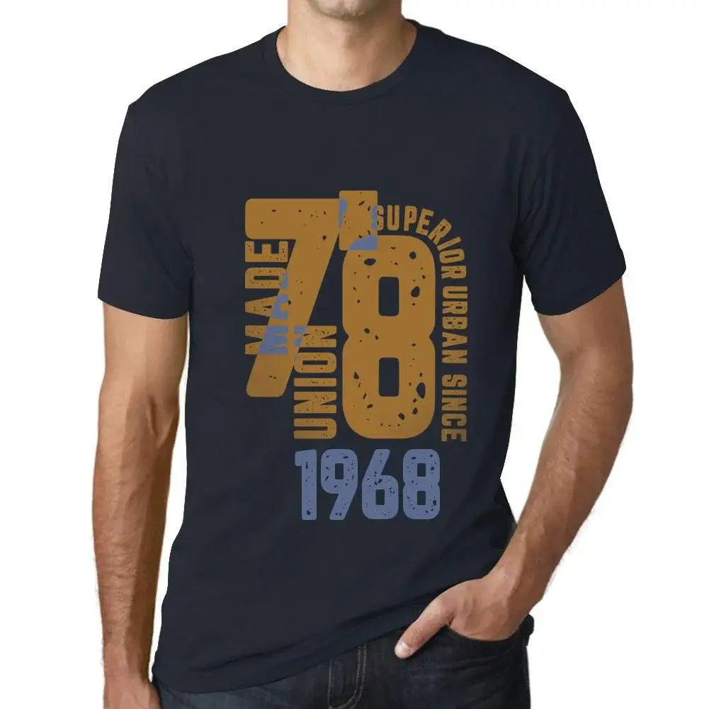 Men's Graphic T-Shirt Superior Urban Style Since 1968 56th Birthday Anniversary 56 Year Old Gift 1968 Vintage Eco-Friendly Short Sleeve Novelty Tee