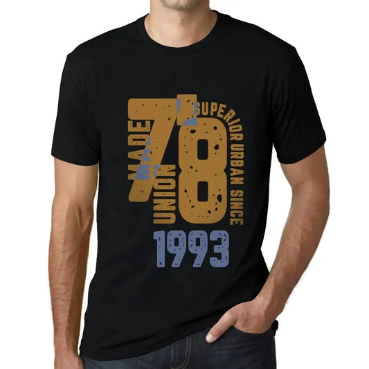 Men's Graphic T-Shirt Superior Urban Style Since 1993 31st Birthday Anniversary 31 Year Old Gift 1993 Vintage Eco-Friendly Short Sleeve Novelty Tee