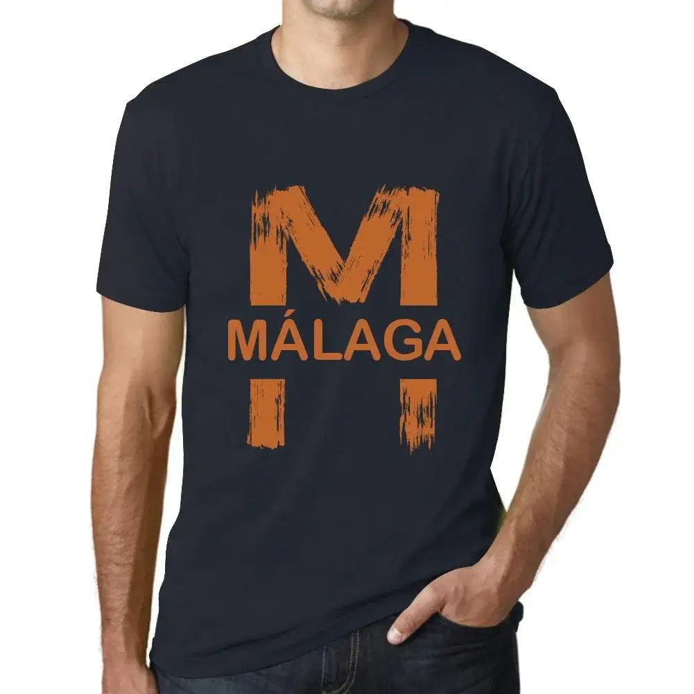 Men's Graphic T-Shirt Málaga Eco-Friendly Limited Edition Short Sleeve Tee-Shirt Vintage Birthday Gift Novelty