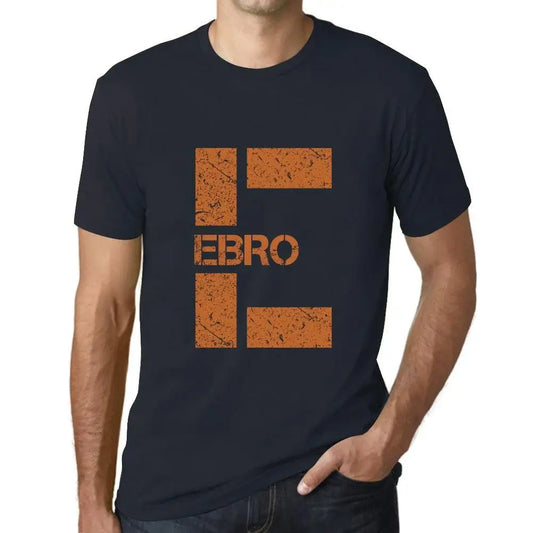 Men's Graphic T-Shirt Ebro Eco-Friendly Limited Edition Short Sleeve Tee-Shirt Vintage Birthday Gift Novelty