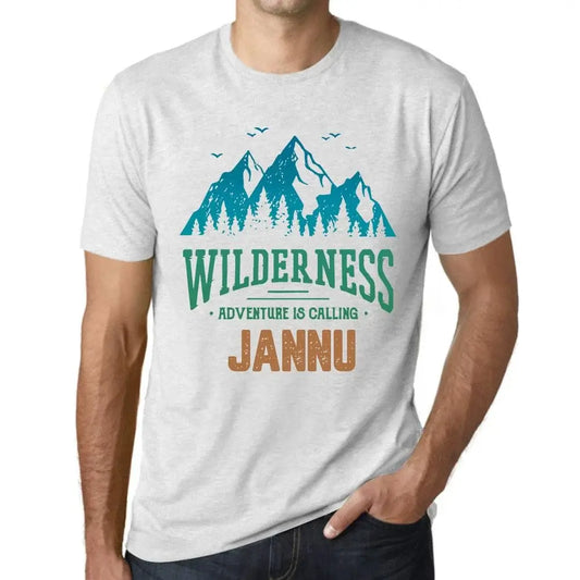 Men's Graphic T-Shirt Wilderness, Adventure Is Calling Jannu Eco-Friendly Limited Edition Short Sleeve Tee-Shirt Vintage Birthday Gift Novelty