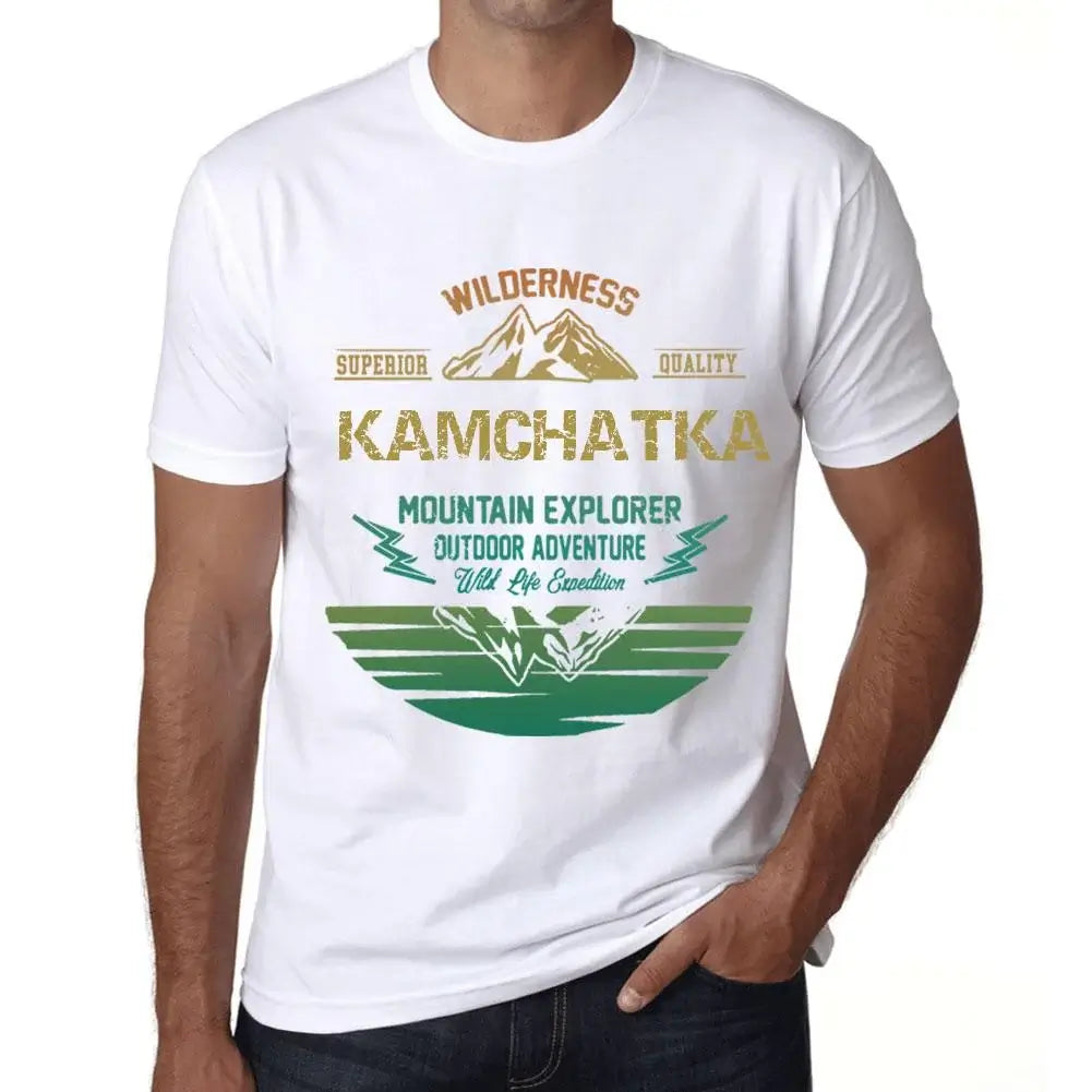 Men's Graphic T-Shirt Outdoor Adventure, Wilderness, Mountain Explorer Kamchatka Eco-Friendly Limited Edition Short Sleeve Tee-Shirt Vintage Birthday Gift Novelty