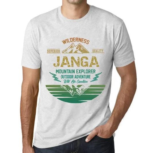 Men's Graphic T-Shirt Outdoor Adventure, Wilderness, Mountain Explorer Janga Eco-Friendly Limited Edition Short Sleeve Tee-Shirt Vintage Birthday Gift Novelty