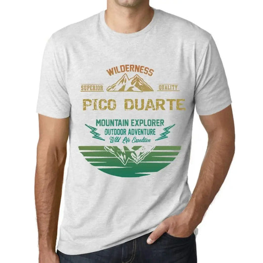 Men's Graphic T-Shirt Outdoor Adventure, Wilderness, Mountain Explorer Pico Duarte Eco-Friendly Limited Edition Short Sleeve Tee-Shirt Vintage Birthday Gift Novelty