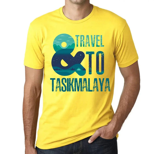 Men's Graphic T-Shirt And Travel To Tasikmalaya Eco-Friendly Limited Edition Short Sleeve Tee-Shirt Vintage Birthday Gift Novelty