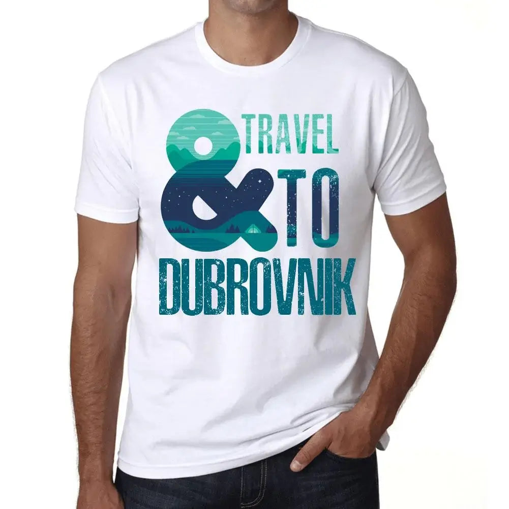 Men's Graphic T-Shirt And Travel To Dubrovnik Eco-Friendly Limited Edition Short Sleeve Tee-Shirt Vintage Birthday Gift Novelty