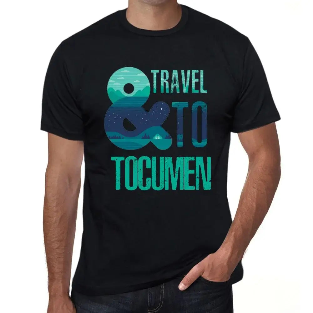 Men's Graphic T-Shirt And Travel To Tocumen Eco-Friendly Limited Edition Short Sleeve Tee-Shirt Vintage Birthday Gift Novelty