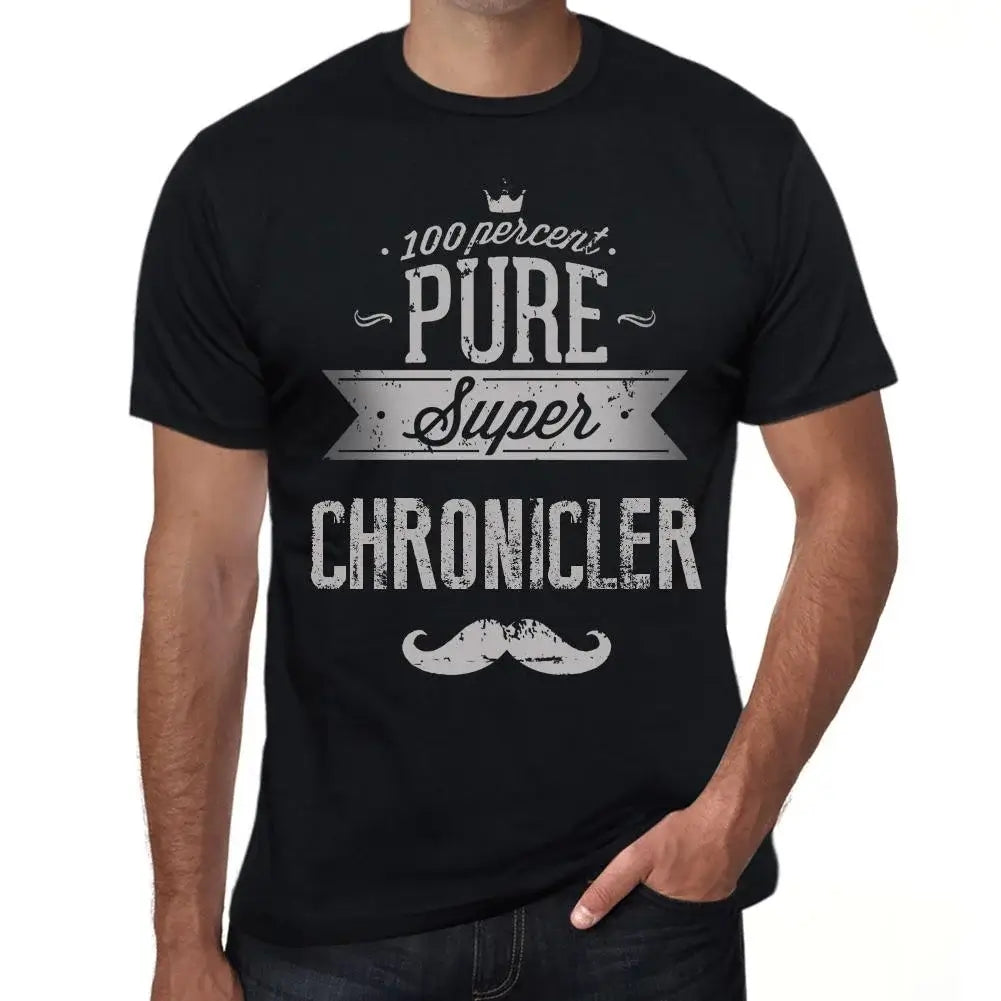 Men's Graphic T-Shirt 100% Pure Super Chronicler Eco-Friendly Limited Edition Short Sleeve Tee-Shirt Vintage Birthday Gift Novelty