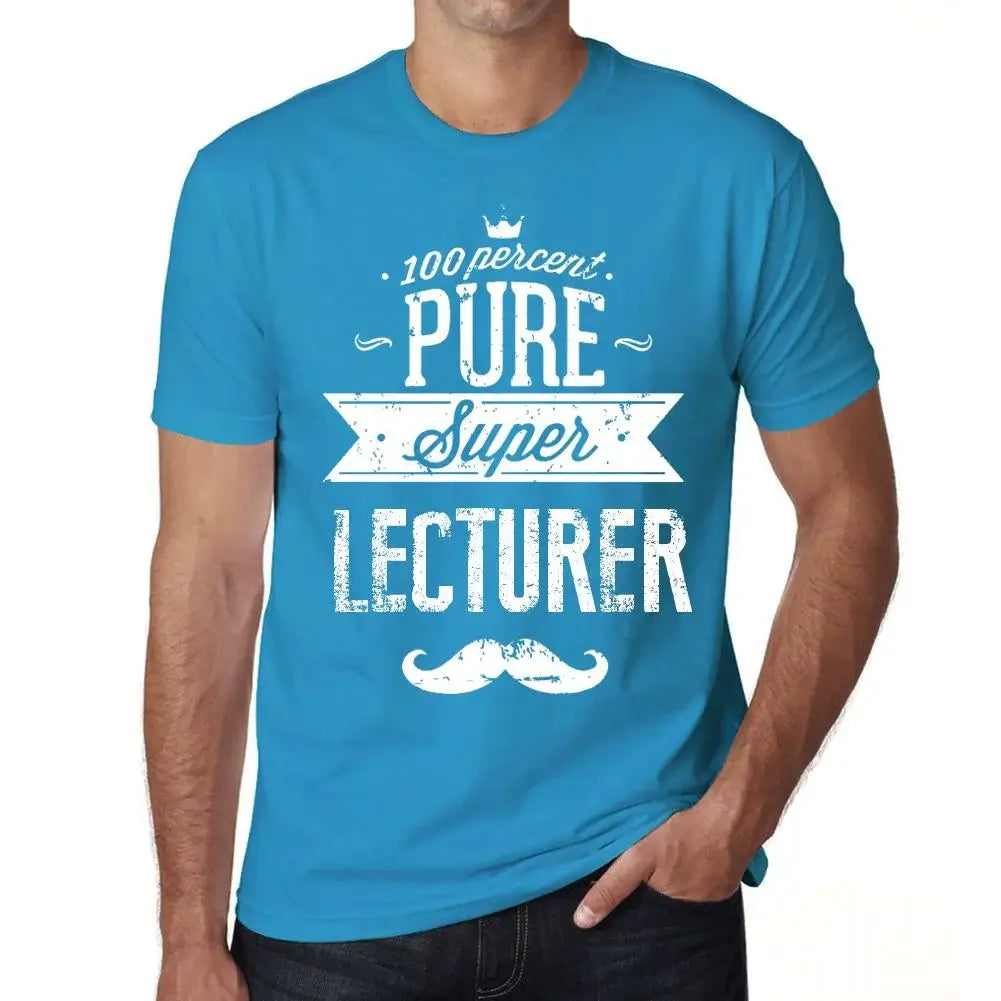 Men's Graphic T-Shirt 100% Pure Super Lecturer Eco-Friendly Limited Edition Short Sleeve Tee-Shirt Vintage Birthday Gift Novelty