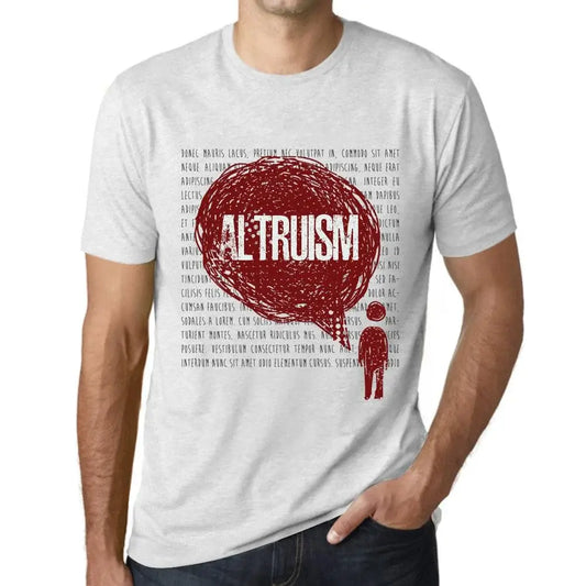 Men's Graphic T-Shirt Thoughts Altruism Eco-Friendly Limited Edition Short Sleeve Tee-Shirt Vintage Birthday Gift Novelty