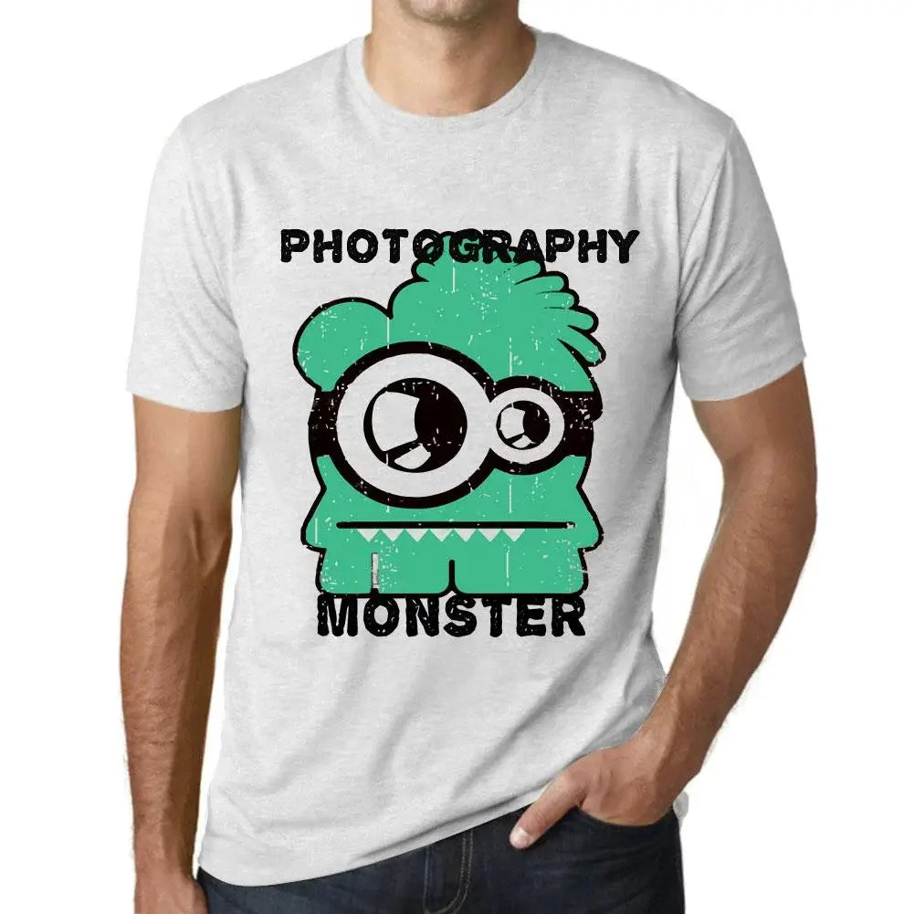 Men's Graphic T-Shirt Photography Monster Eco-Friendly Limited Edition Short Sleeve Tee-Shirt Vintage Birthday Gift Novelty