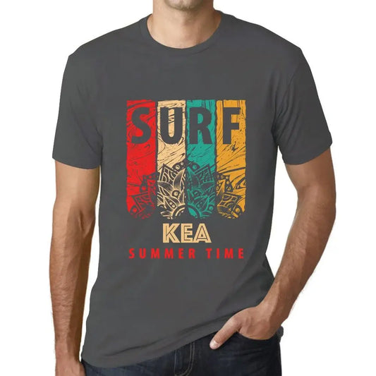 Men's Graphic T-Shirt Summer Time Surf In Kea Eco-Friendly Limited Edition Short Sleeve Tee-Shirt Vintage Birthday Gift Novelty