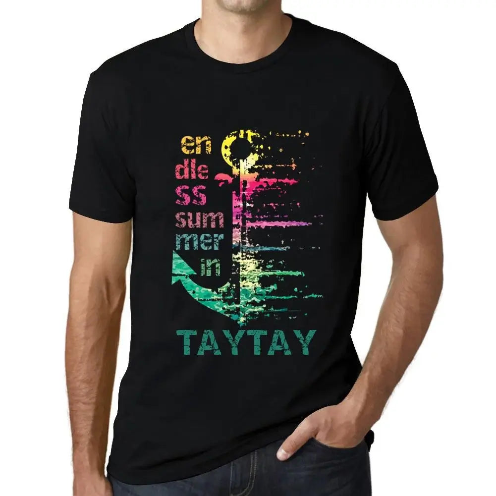 Men's Graphic T-Shirt Endless Summer In Taytay Eco-Friendly Limited Edition Short Sleeve Tee-Shirt Vintage Birthday Gift Novelty