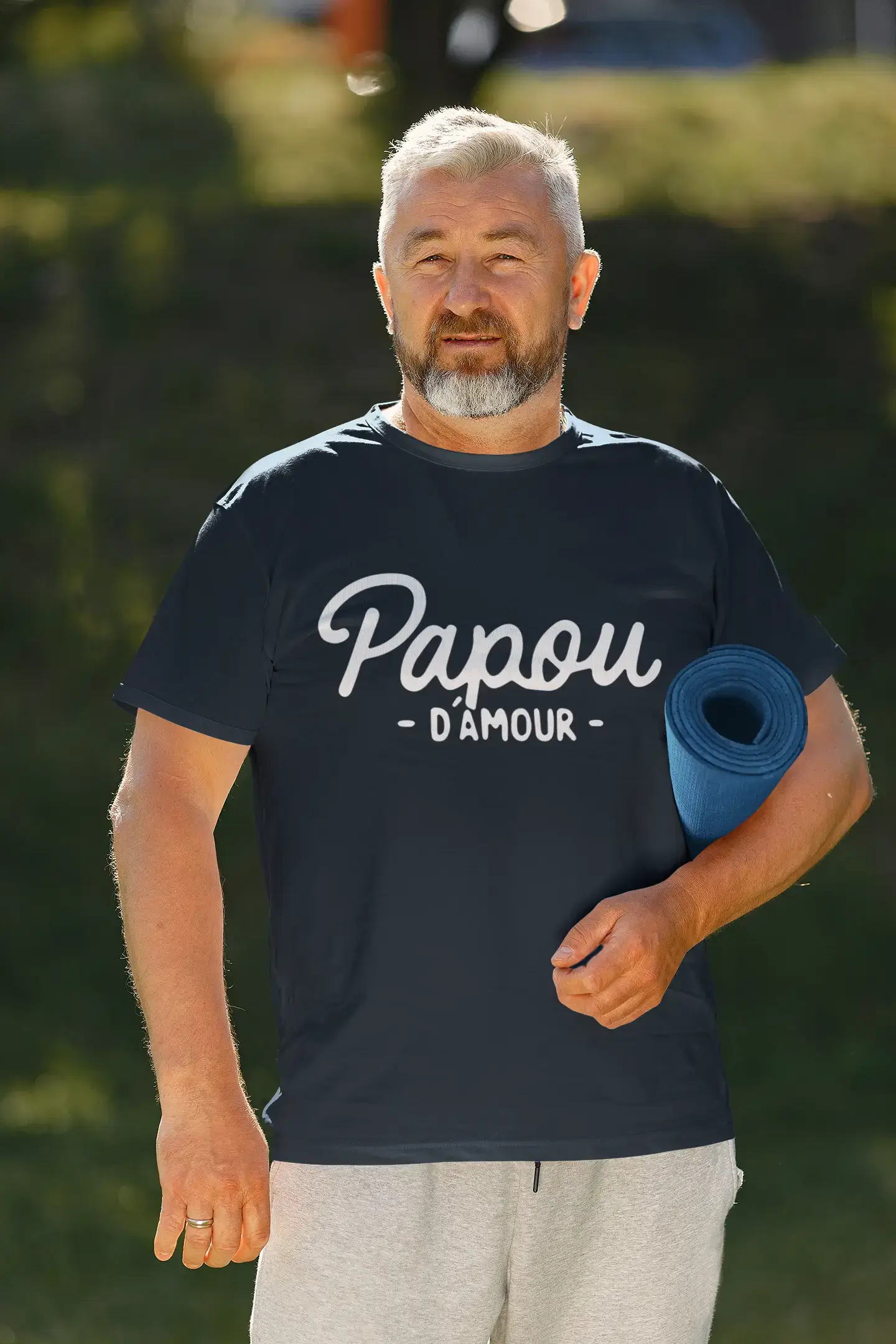 Men's Graphic T-Shirt Papou D'Amour T-Shirt