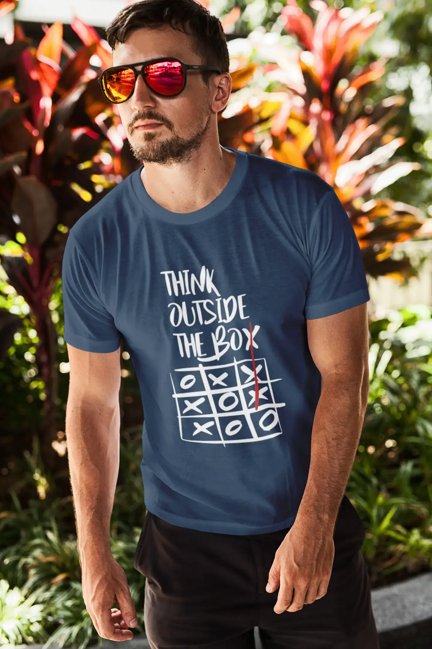 Ultrabasic - Homme T-Shirt Graphique Think Outside The Box