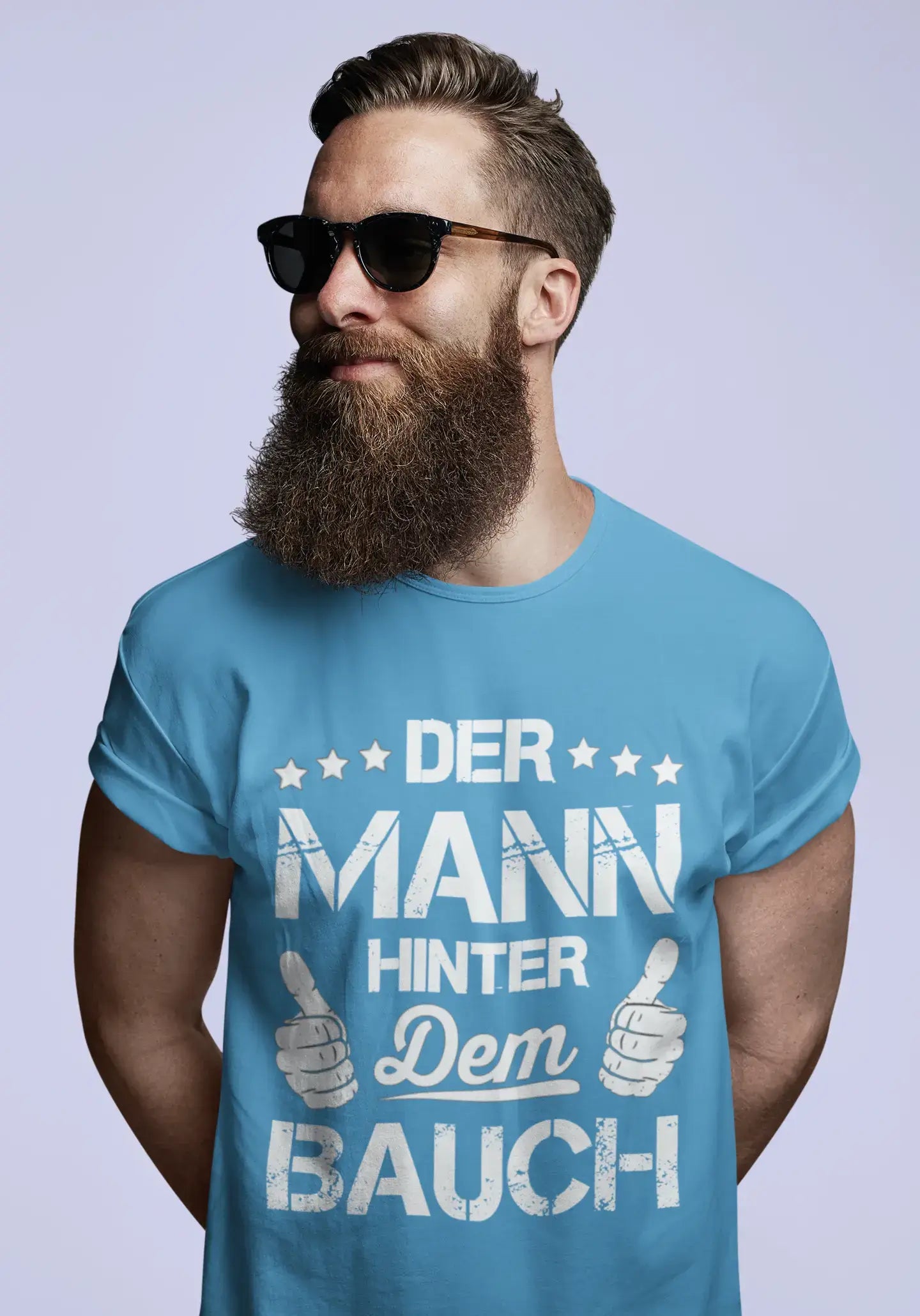 Men's Graphic T-Shirt Der Mann Hinter Dem Bauch Gift Idea