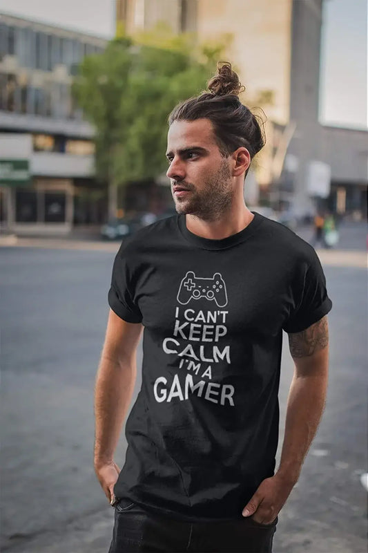 ULTRABASIC Gaming Shirt for Men Born to Play Game - Video Game - Vintage T-Shirt