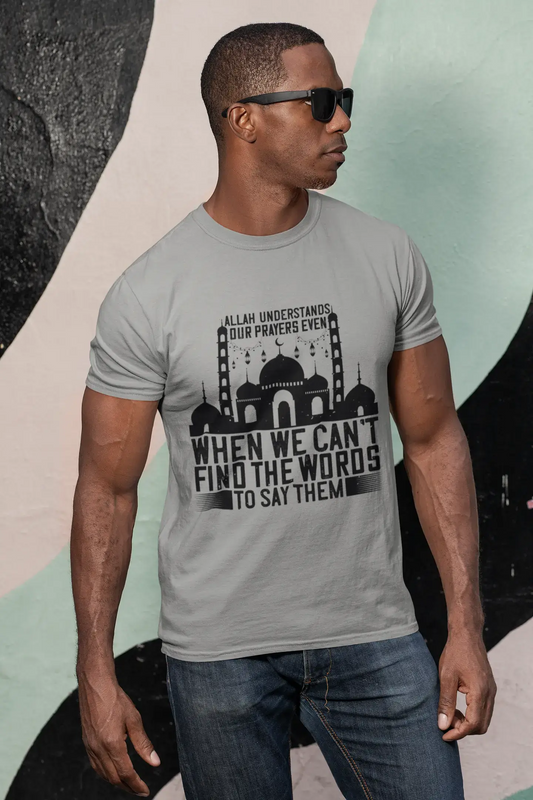 ULTRABASIC Herren T-Shirt Allah versteht unsere Gebete – Moschee T-Shirt
