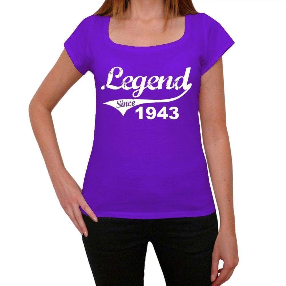 1943, Legend Since Womens T shirt Purple Birthday Gift 00131 ultrabasic-com.myshopify.com