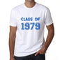 1979, Class of, white, Men's Short Sleeve Round Neck T-shirt 00094 - ultrabasic-com