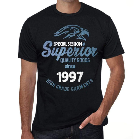 1997 Special Session Superior Since 1997 Mens T-Shirt Black Birthday Gift 00523 - Black / Xs - Casual