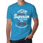 2019 Special Session Superior Since 2019 Mens T-Shirt Blue Birthday Gift 00524 - Blue / Xs - Casual