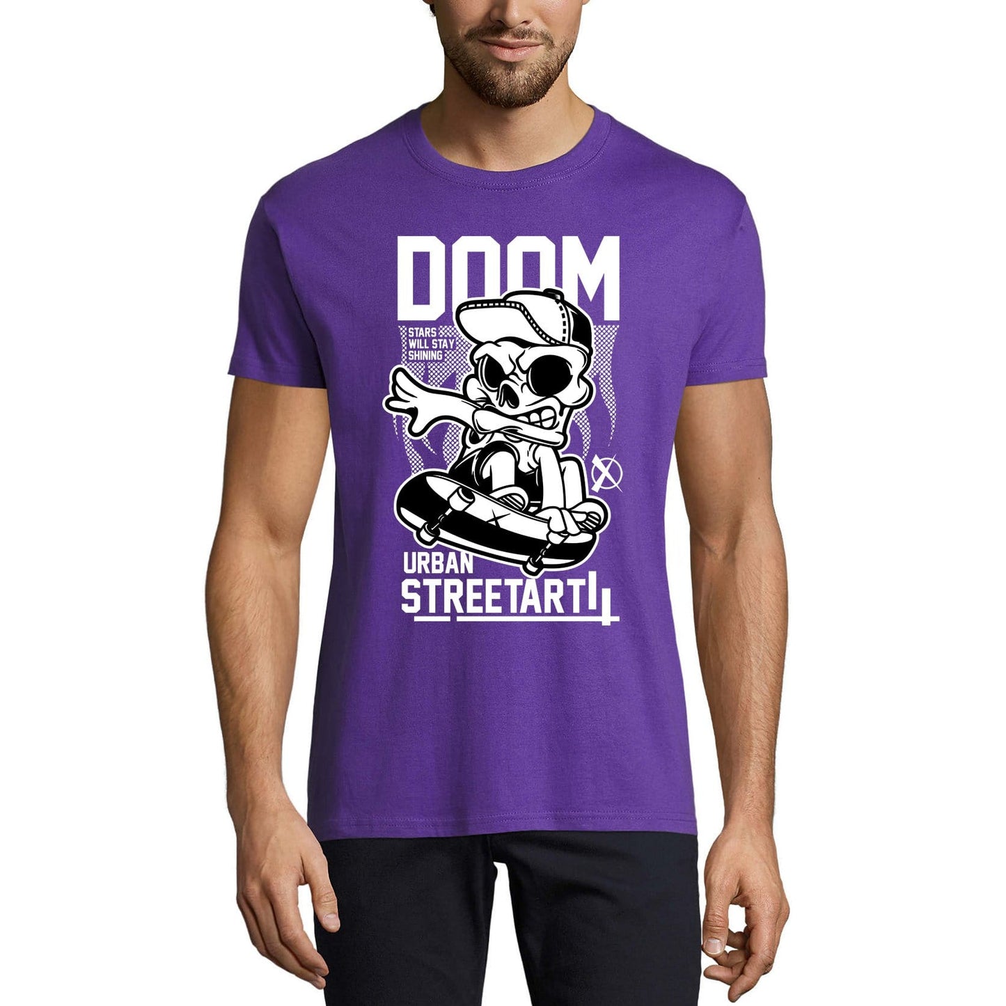 T-Shirt de nouveauté ULTRABASIC pour hommes Doom Urban Streetart-T-Shirt drôle