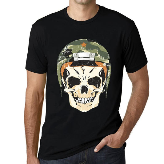ULTRABASIC Graphic Men's T-Shirt - Soldier Military Skull - Skull Shirt for Men skulls ahirt clothes style tee shirts black printed tshirt womens hoodies badass funny gym punisher texas novelty vintage unique ghost humor gift saying quote halloween thanksgiving brutal death metal goonies love christian camisetas valentine death