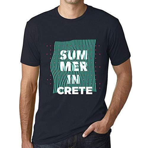 Ultrabasic - Homme Graphique Summer in Crete Marine