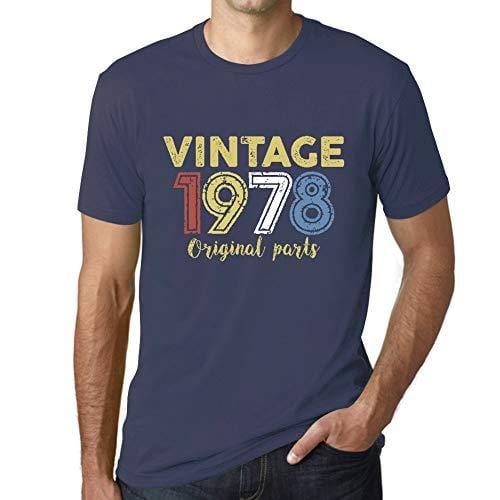 Ultrabasic - Homme Graphique Vintage 1978 T-Shirt Denim