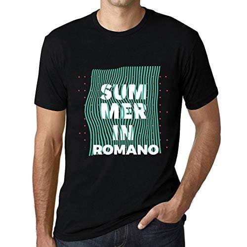 Ultrabasic – Homme Graphique Summer in Romano Noir Profond
