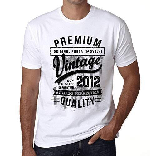 Ultrabasic - Homme T-Shirt Graphique 2012 Aged to Perfection Tee Shirt Cadeau d'anniversaire