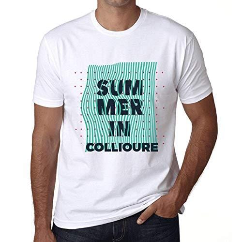 Ultrabasic - Homme Graphique Summer en COLLIOURE Blanc