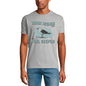ULTRABASIC Herren-Grafik-T-Shirt Think Higher Feel Deeper – Vogel-Shirt für Männer