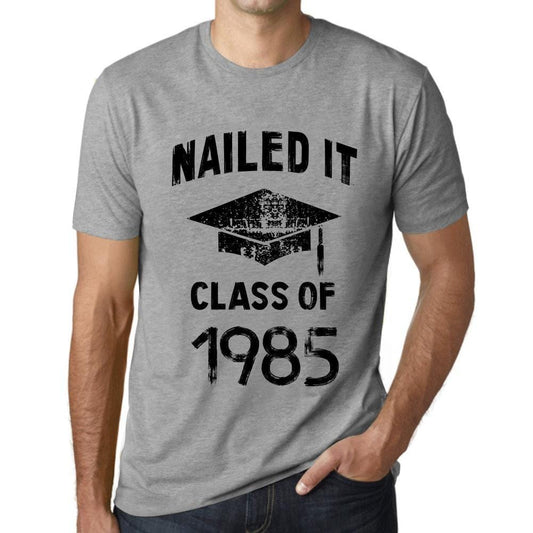 Homme T Shirt Graphique Imprimé Vintage Tee Nailed it Class of 1985