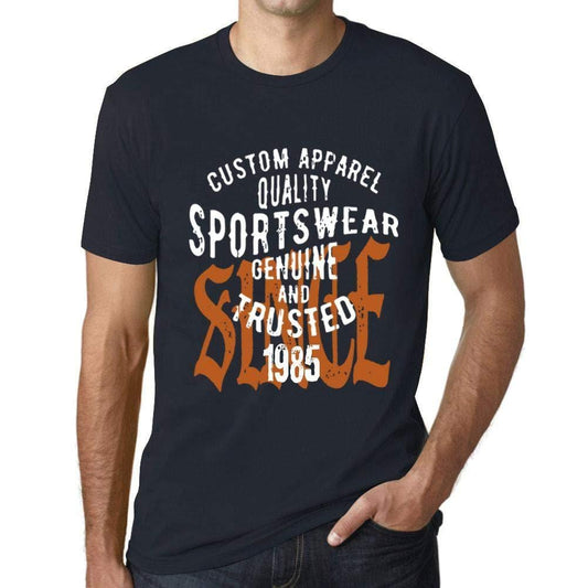 Ultrabasic - Homme T-Shirt Graphique Sportswear Depuis 1985 Marine