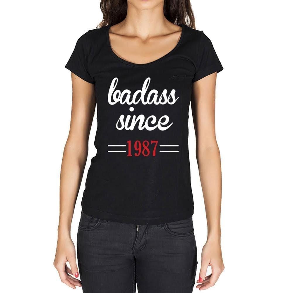 Femme Tee Vintage T Shirt Badass Since 1987